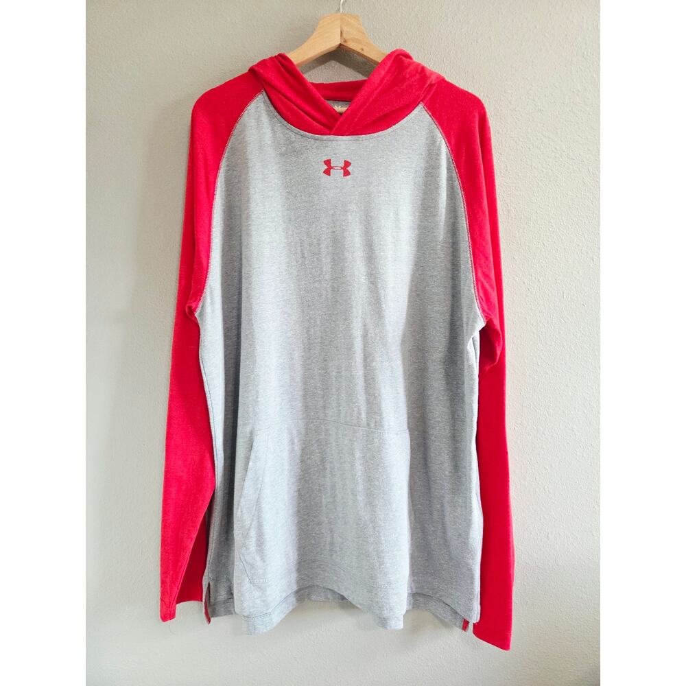 Under Armour Men's UA HeatGear Loose Hoodie Sweatshirt Long Sleeve Pullover XL